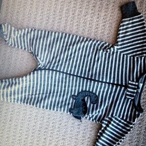 Dinosaur sleep and casual night footed one piece